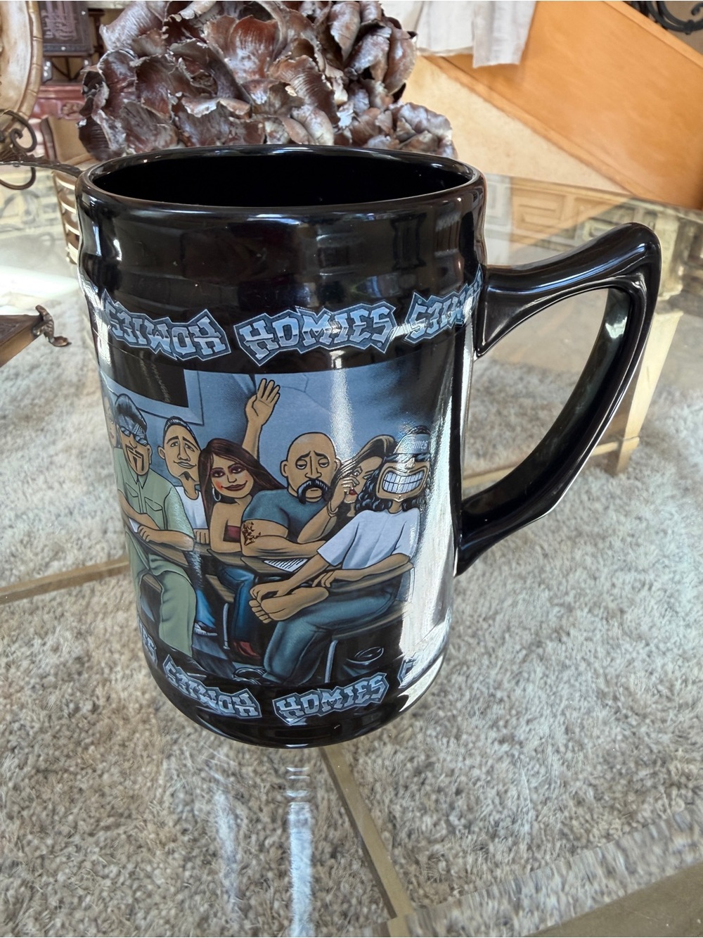 Homies ceramic coffee mug ( very rare 2003 edition )